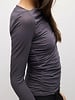 April Top | Charcoal