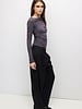 April Top | Charcoal