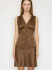 Grace Lace Top | Brown