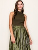 Willow Contrast Midi Dress