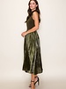 Willow Contrast Midi Dress