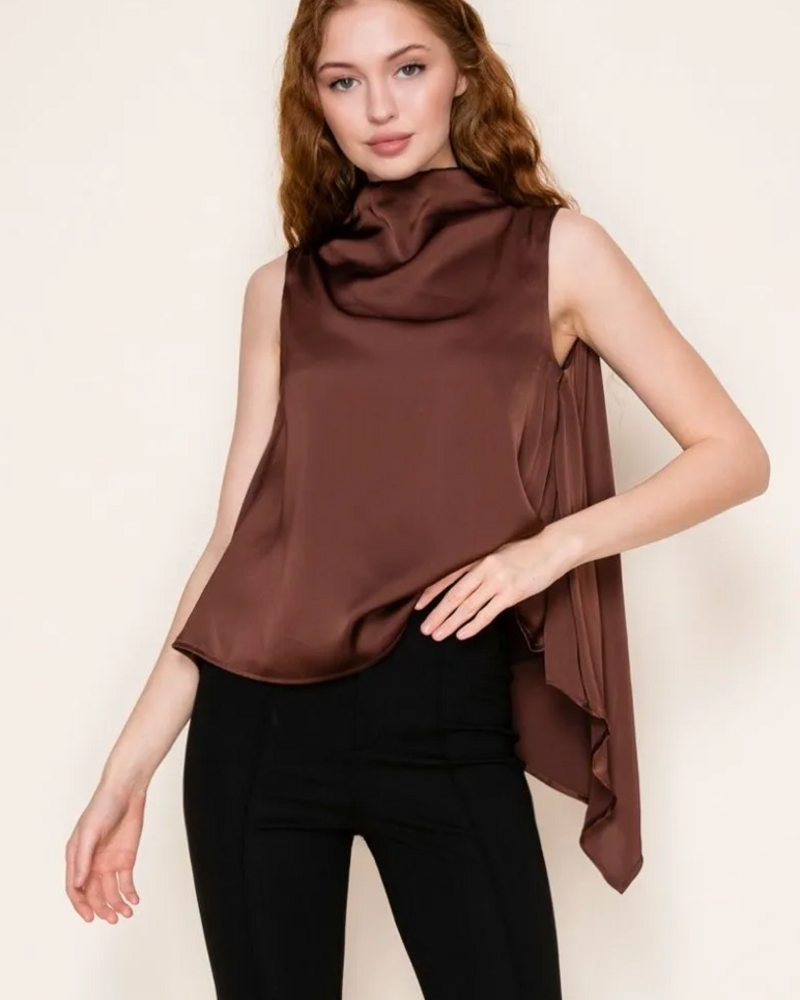 Annmarie Satin Top
