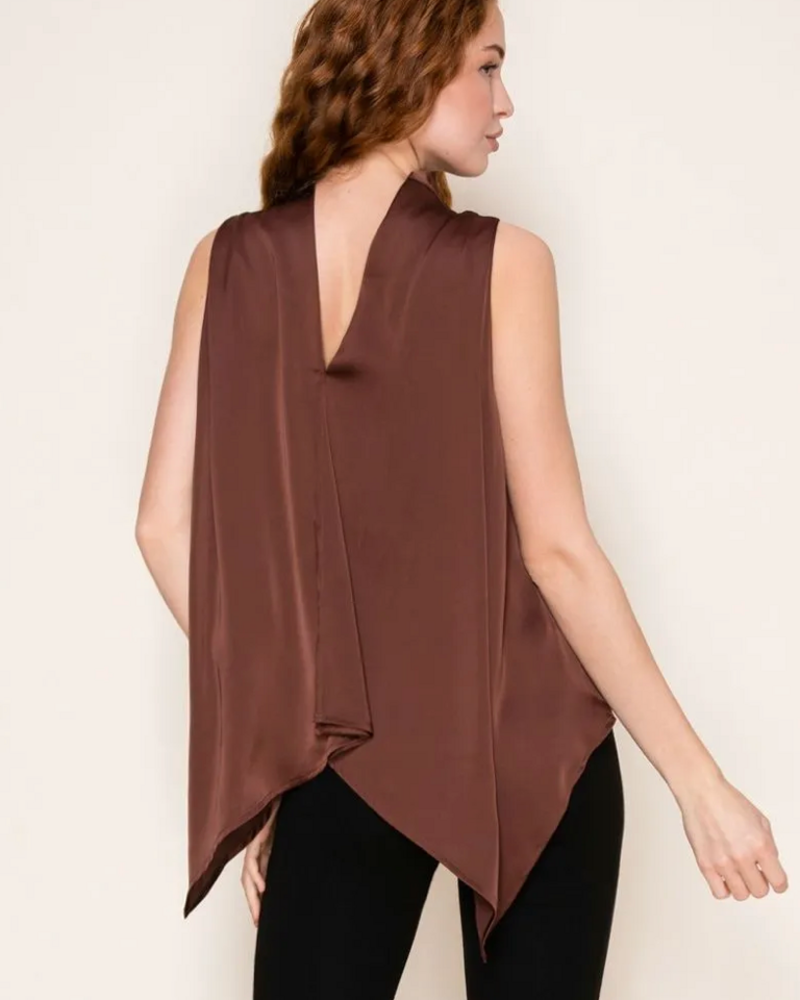 Annmarie Satin Top