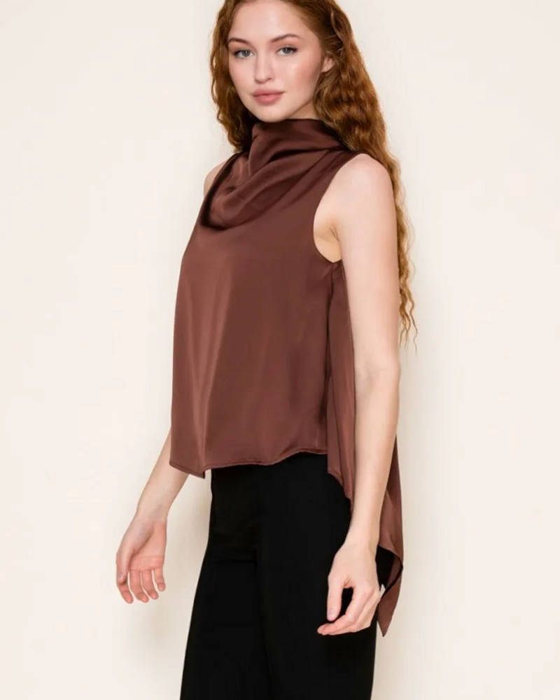 Annmarie Satin Top