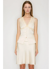 Grace Lace Top | Cream