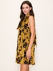 Kenzie Floral Burn Out Mini Dress