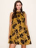 Kenzie Floral Burn Out Mini Dress
