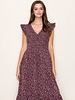 Audrey Floral Midi Dress