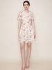 Catherine Floral Burnout Mini Dress