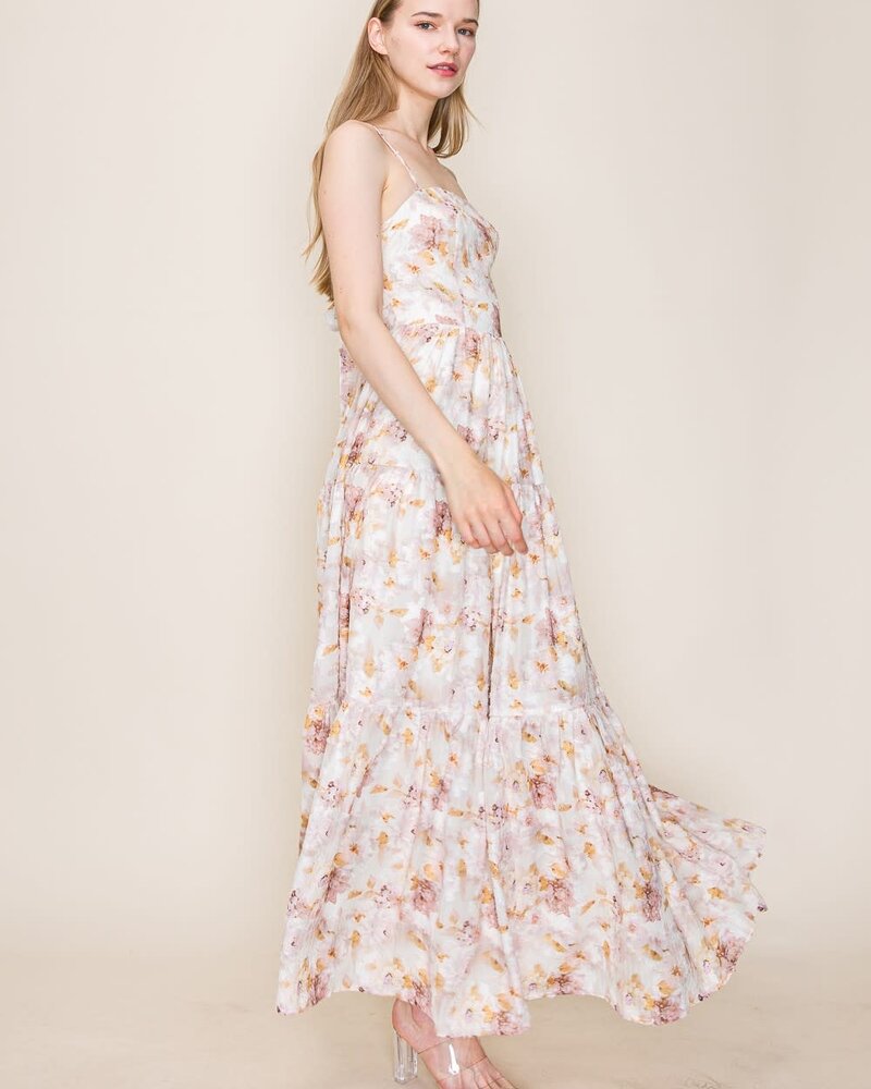 Bea Floral Burnout Dress