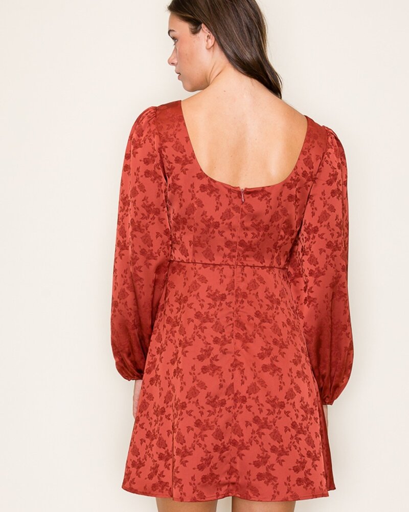 Lovely Floral Mini Dress