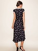 Parry Polka Dot Satin Dress