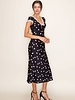 Parry Polka Dot Satin Dress