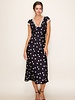 Parry Polka Dot Satin Dress