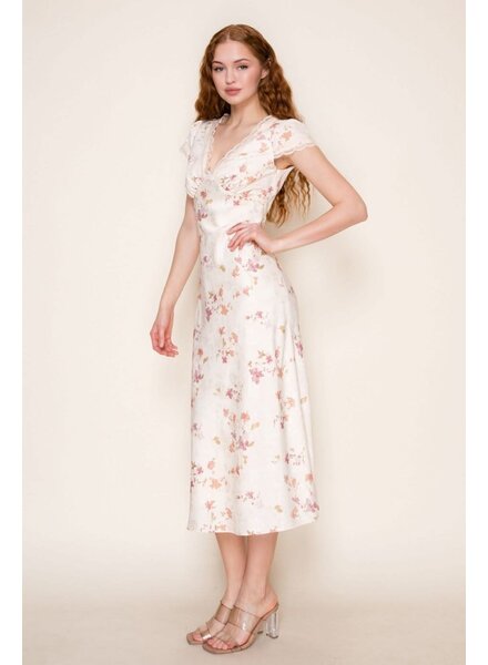 Jenny Floral Lace Dress