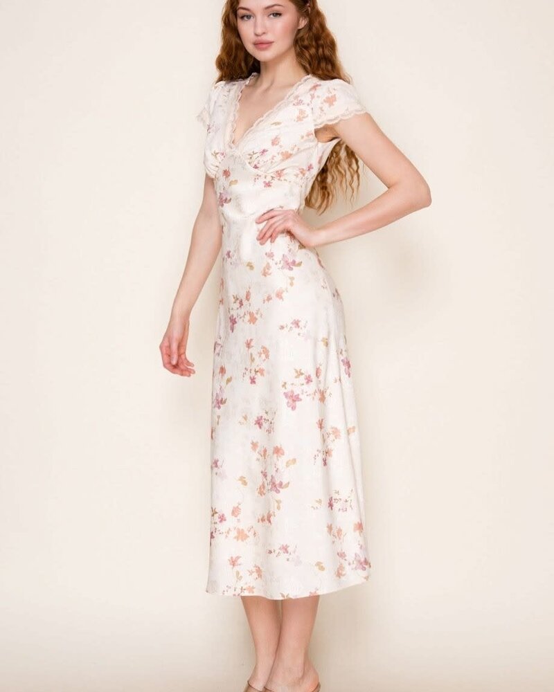Jenny Floral Lace Dress
