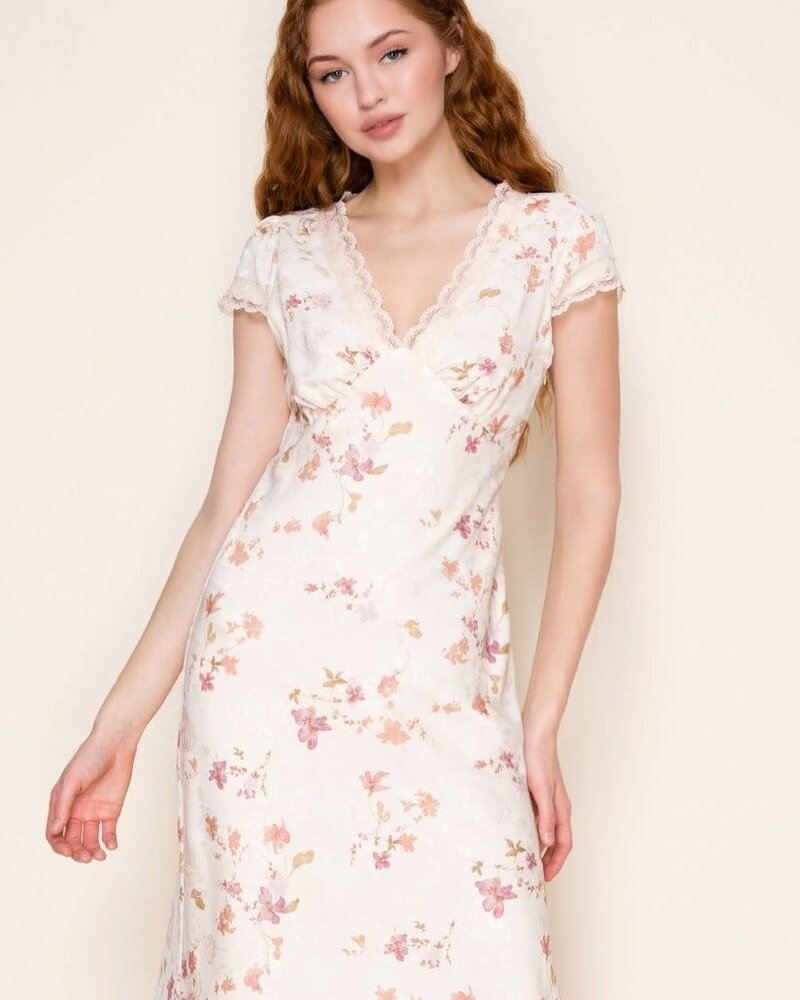 Jenny Floral Lace Dress