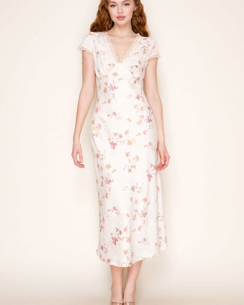 Jenny Floral Lace Dress