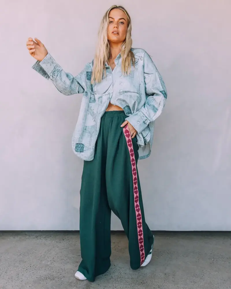 Sabbi The Raving Hearts Pants Pants | Green