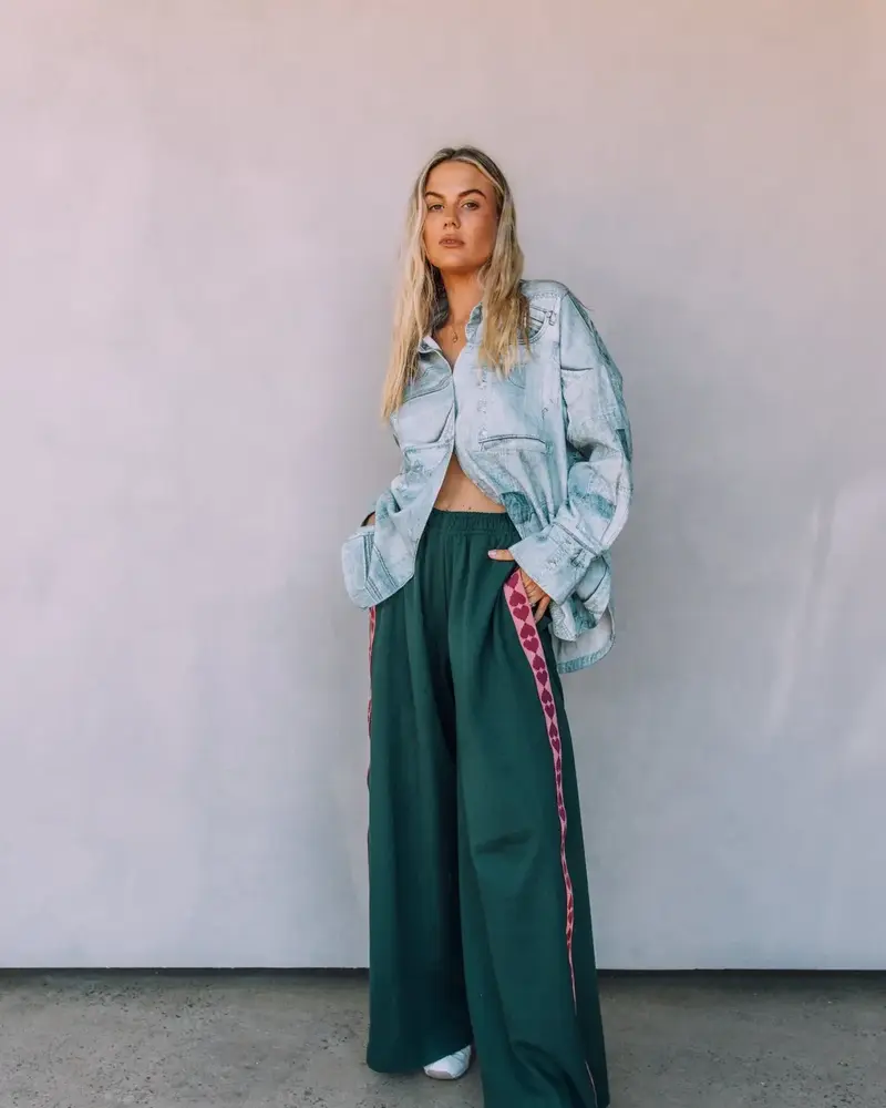 Sabbi The Raving Hearts Pants Pants | Green