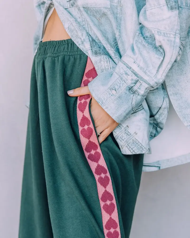 Sabbi The Raving Hearts Pants Pants | Green