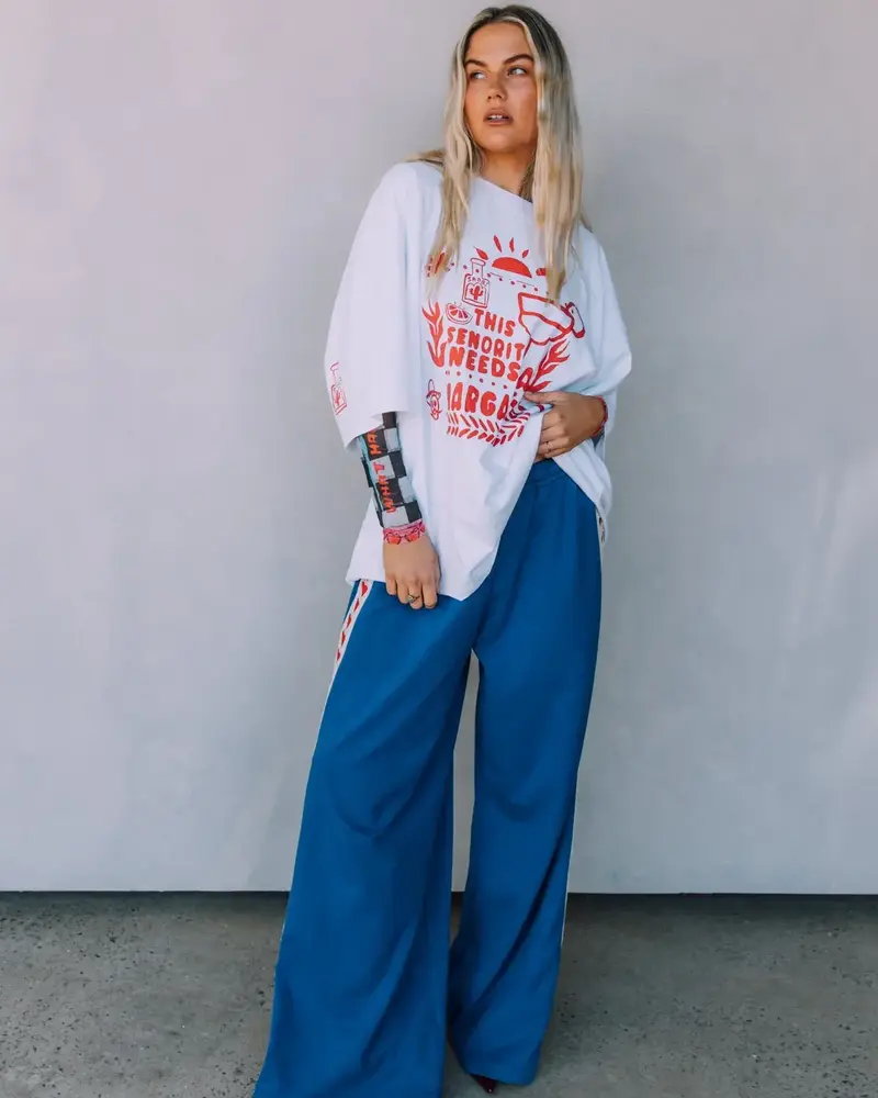 Sabbi The Raving Hearts Pants Pants | Blue