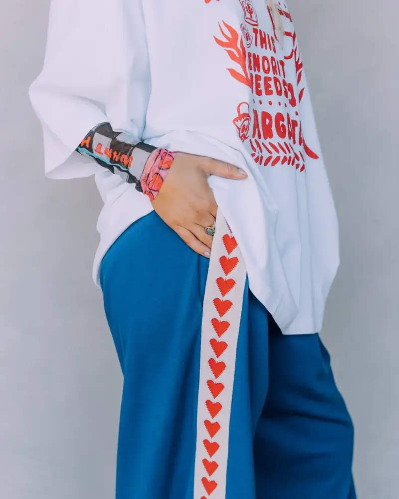 Sabbi The Raving Hearts Pants Pants | Blue