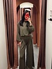 Cellie Cropped Crewneck Sweatshirt | Olive
