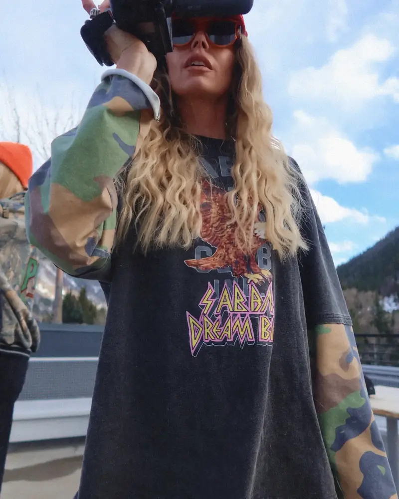 Sabbi Pow Pow Long Sleeve Tee