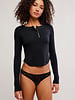 Free People Dream State Henley | Black
