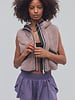 Free People Sky High Fleece Vest | Plum