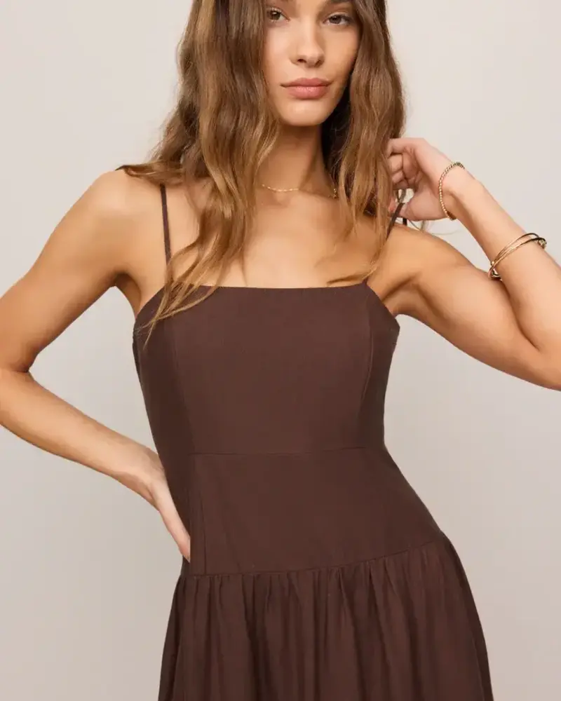 Z Supply Esti Embroidered Maxi Dress