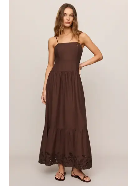 Z Supply Esti Embroidered Maxi Dress