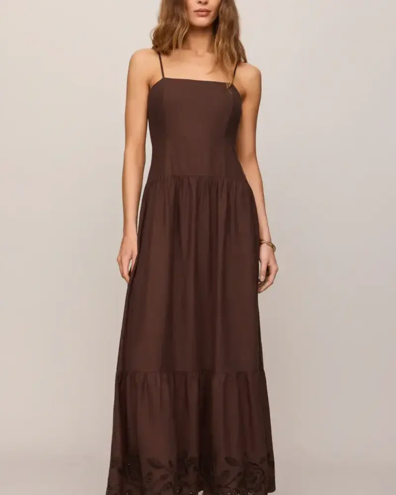 Z Supply Esti Embroidered Maxi Dress