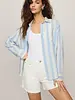 Z Supply Perfect Striped Linen Button Up | Skyline