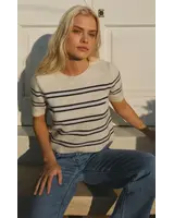 Z Supply Gatewood Stripe Sweater Tee