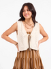 Junie Pointelle Sweater Vest