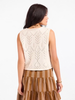 Junie Pointelle Sweater Vest