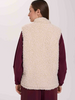 Teddy Sherpa Vest | Biege
