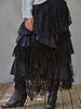 Lacy Tiered Maxi Skirt