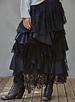 Lacy Tiered Maxi Skirt