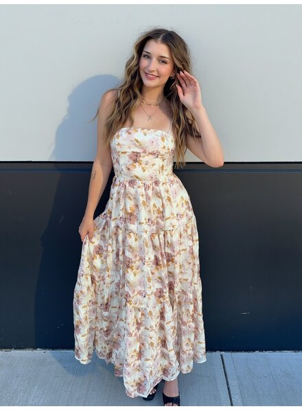 Bea Floral Burnout Dress