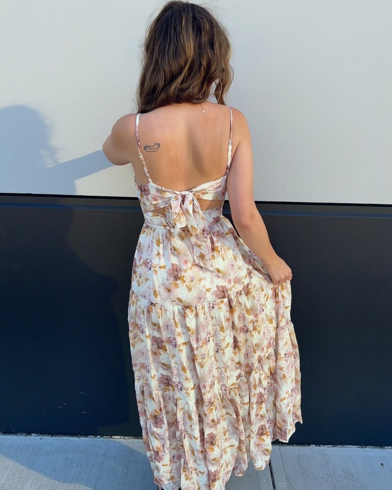 Bea Floral Burnout Dress