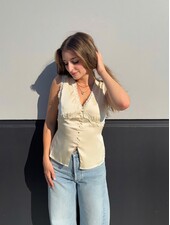 Grace Lace Top | Cream