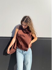 Annmarie Satin Top