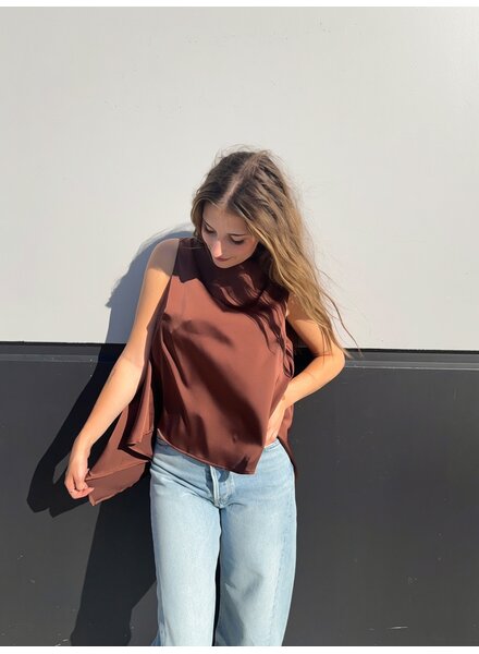 Annmarie Satin Top
