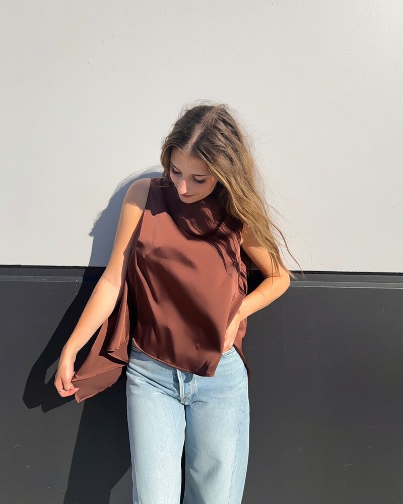 Annmarie Satin Top