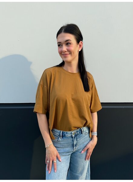 Adley Crew Top | Copper