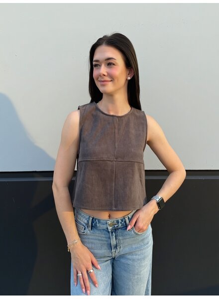 Loni Corduroy Tank