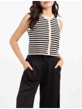 Manon Stripe Sweater Vest